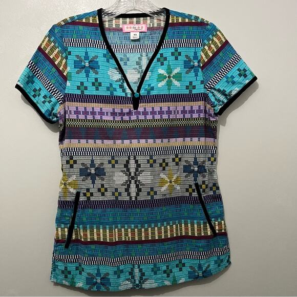 koi Tops - koi by Kathy Peterson Scrub Top | Women’s Size XS